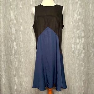 Crimson & Grace colorblock tencil sleeveless dress